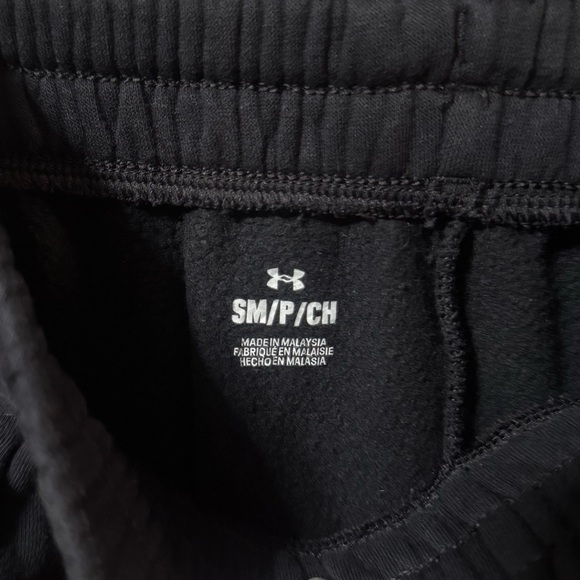 Womens Under Armour Black Sweatpants - Picture 4 of 4